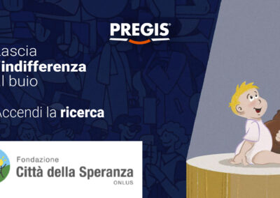 Pregis sostiene la ricerca sulle patologie pediatriche